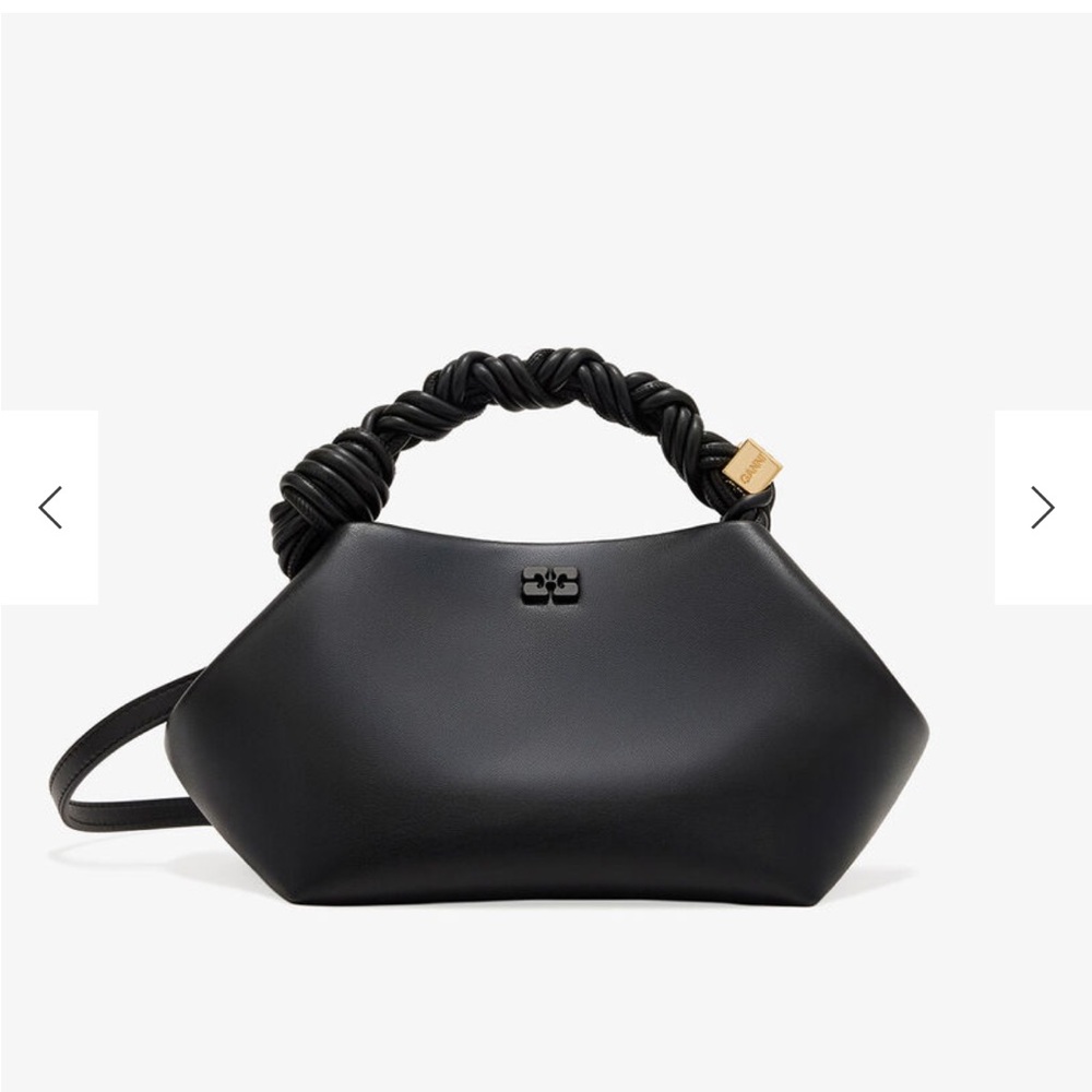 Black Small GANNI Bou Bag